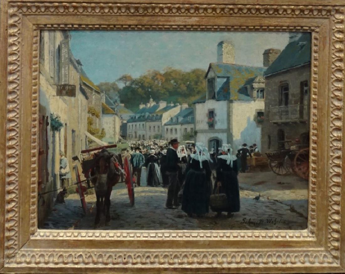 EMILLE SCHMIDT WEHRLIN 19TH/20TH CENTURY OIL /CANV (1 of 4)