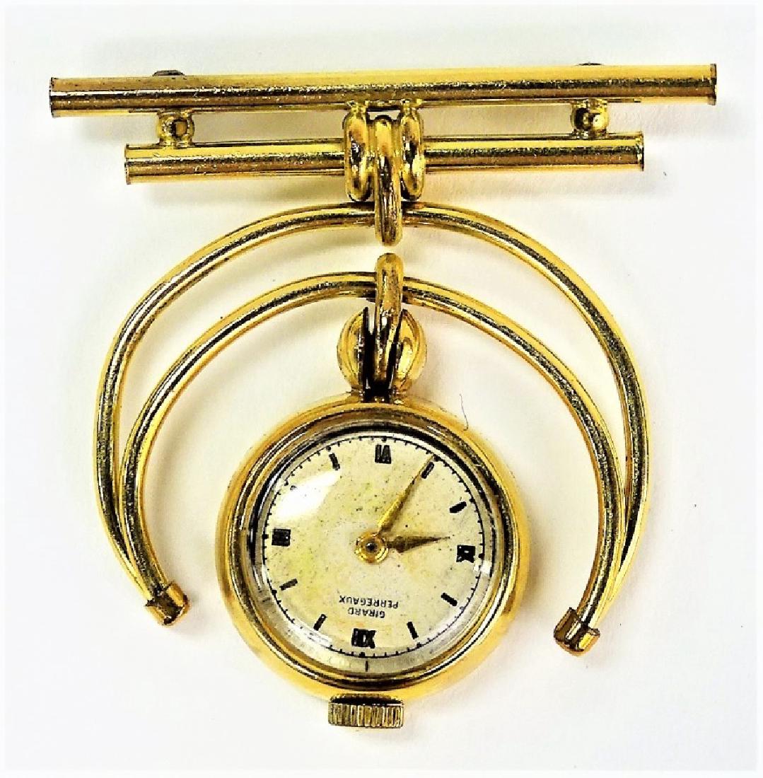 GIRARD PERRAGAUX VINTAGE LADIES LAPEL WATCH (1 of 3)
