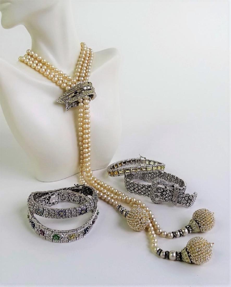 LOT OF VINTAGE STERLING COSTUME JEWELRY (1 of 2)