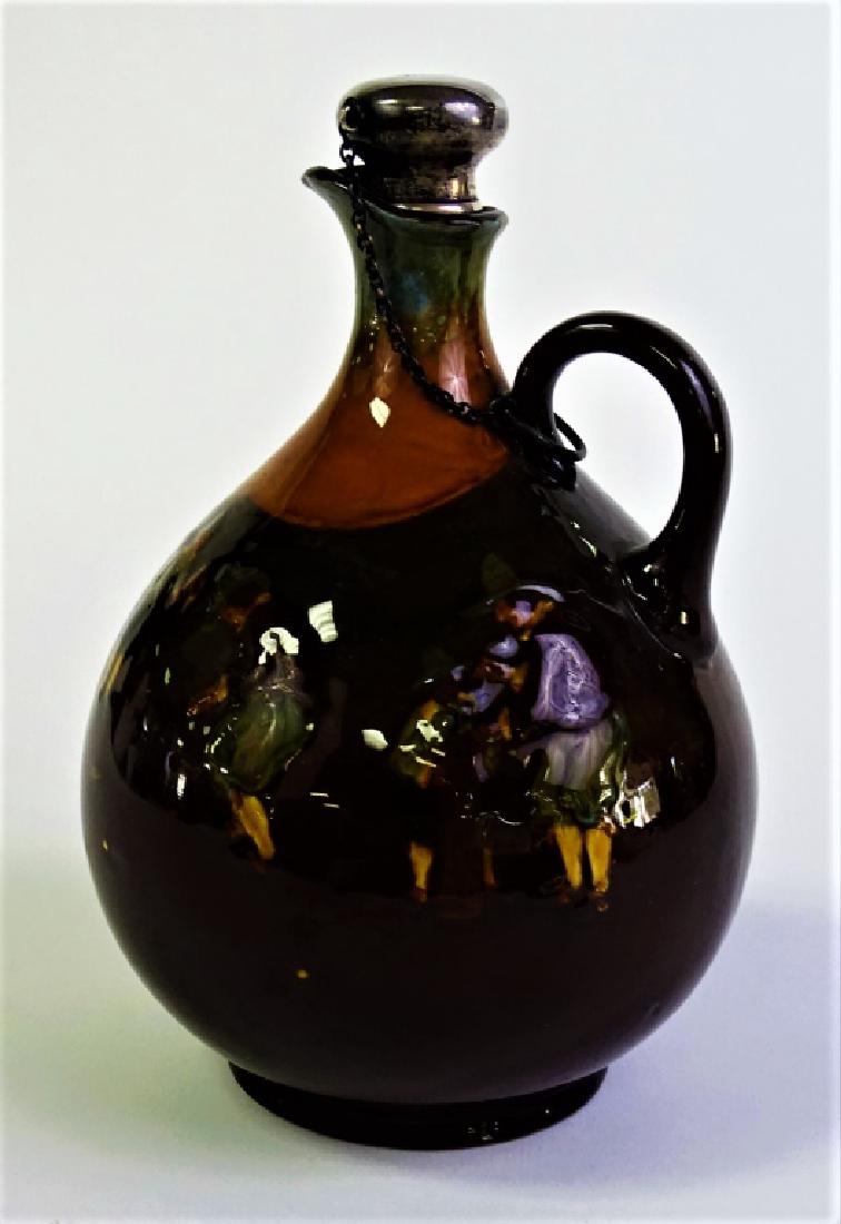 ANTIQUE DOULTON STANDARD GLAZE JUG GOLF MOTIF (1 of 5)