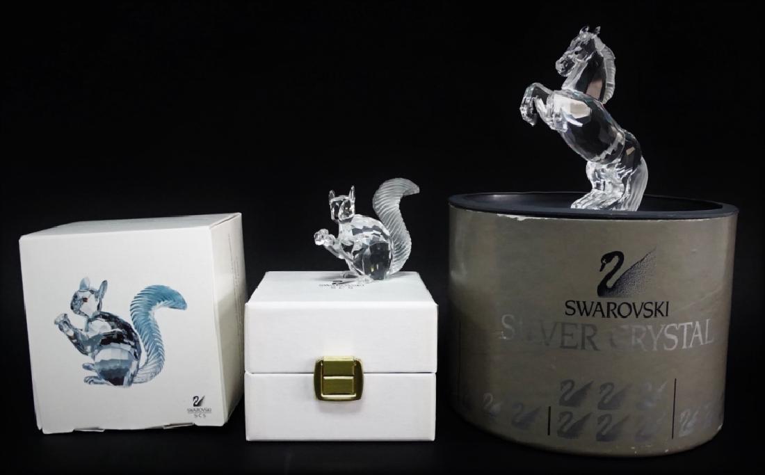 LOT OF 2 SWAROVSKI CRYSTAL ANIMAL FIGURINES (1 of 8)