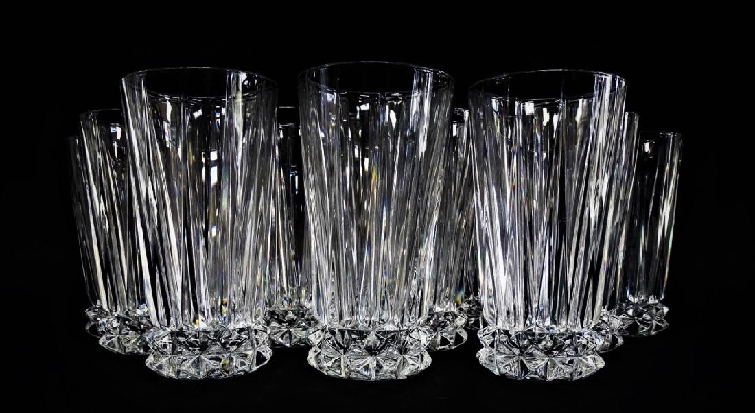 SET OF 12 ROSENTHAL CRYSTAL HIGHBALL GLASSES (1 of 4)