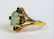 ESTATE 14KT YELLOW GOLD OPAL & GARNET LADIES RING - 3