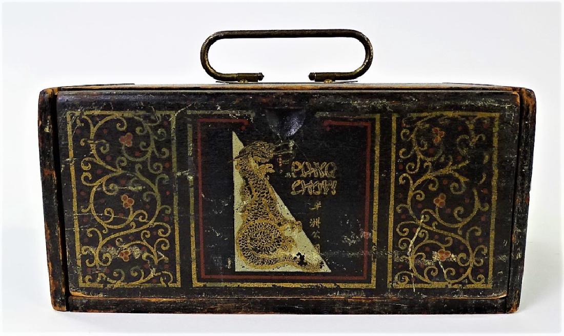 ANTIQUE CHINESE MAH JONG SET EARLY 20TH CENTURY (1 of 3)