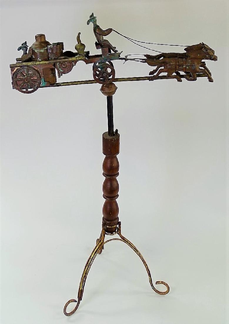 AMERICAN FIRE ENGINE STEAM PUMPER WEATHERVANE (1 of 4)
