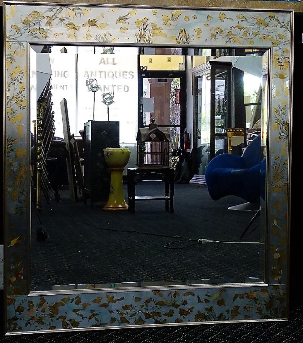 LARGE LABARGE MIRROR HAND PAINTED (1 of 4)