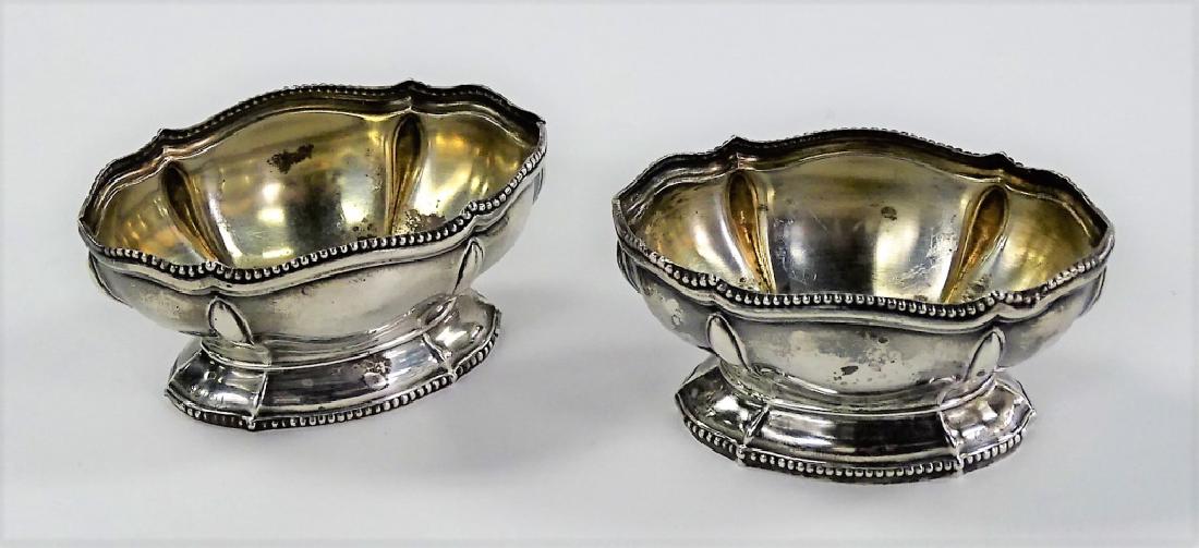TWO K. APELL STERLING SILVER SALT & PEPPER HOLDERS (1 of 5)