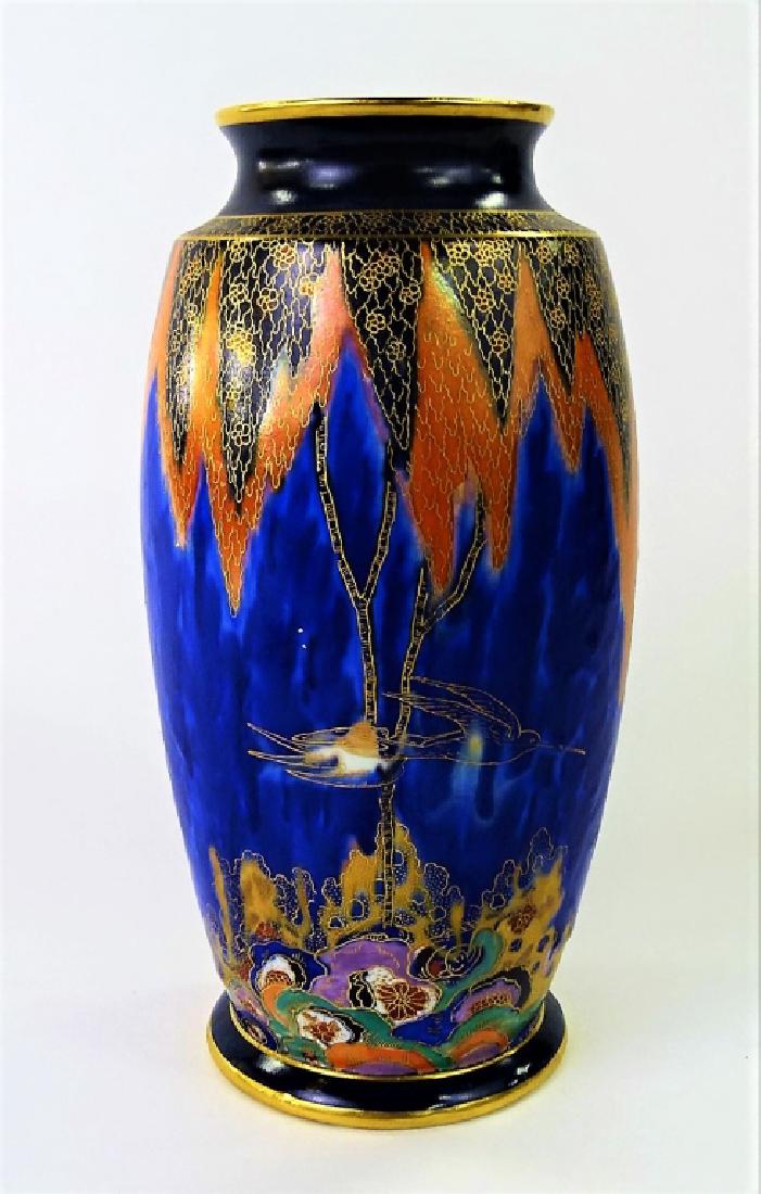 CARLTON WARE FAIRYLAND LUSTRE "FANTASIA" PORCELAIN VASE (1 of 3)
