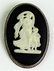 WEDGEWOOD STERLING SILVER CAMEO PIN