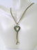 TIFFANY & CO. STERLING SILVER HEART KEY NECKLACE - 2