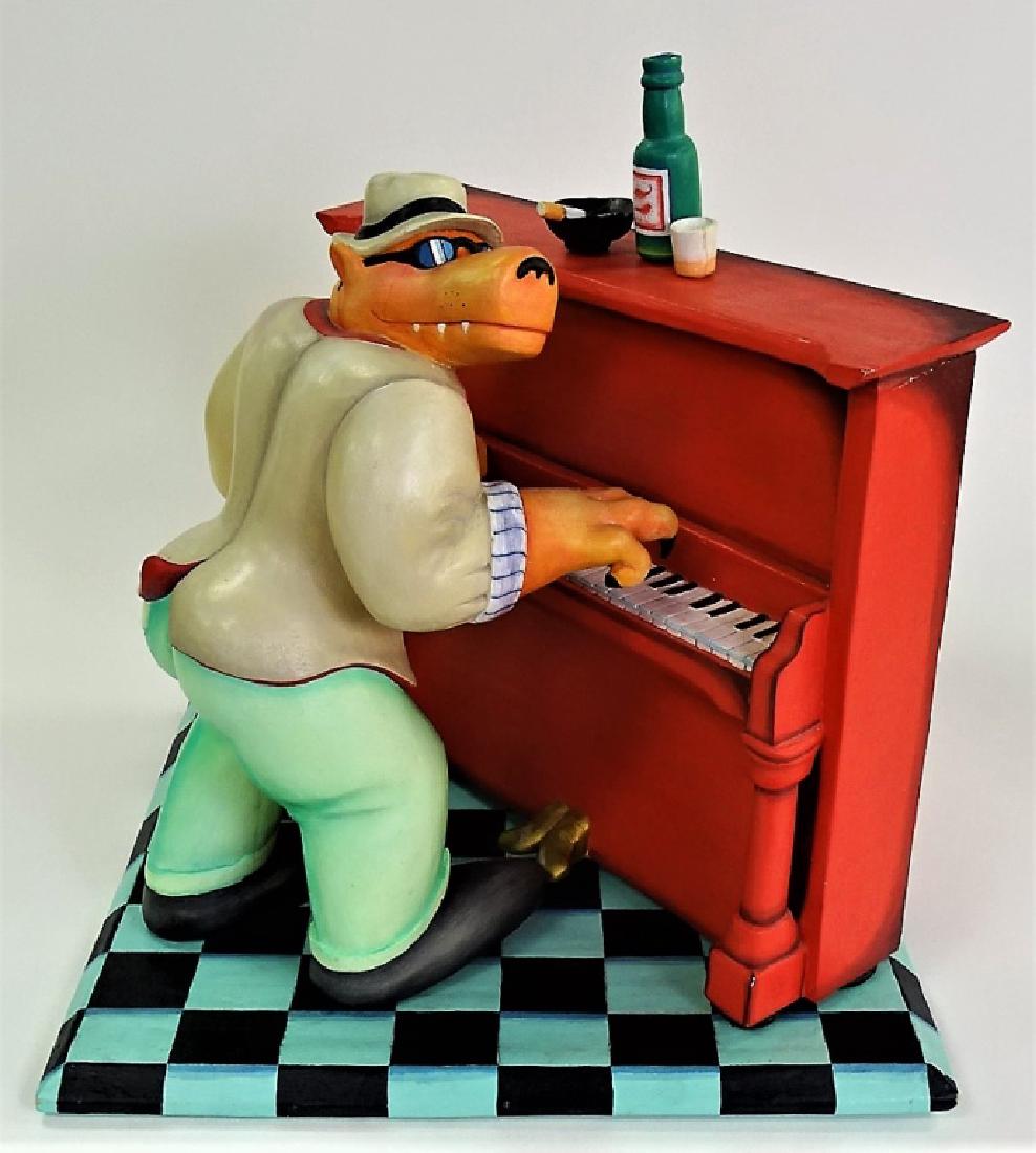 MARKUS PIERSON ORIGINAL ACRYLIC/WOOD SCULPTURE (1 of 5)