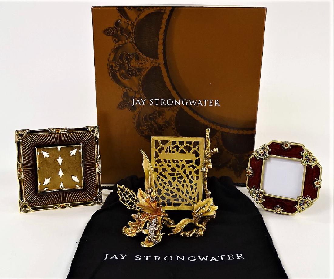 LOT OF 3 JAY STRONGWATER JEWELED PICTURE FRAMES (1 of 3)