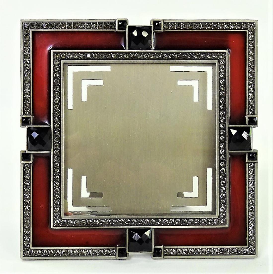 MICHAEL HERO JEWELED DESIGNER PICTURE FRAME (1 of 4)