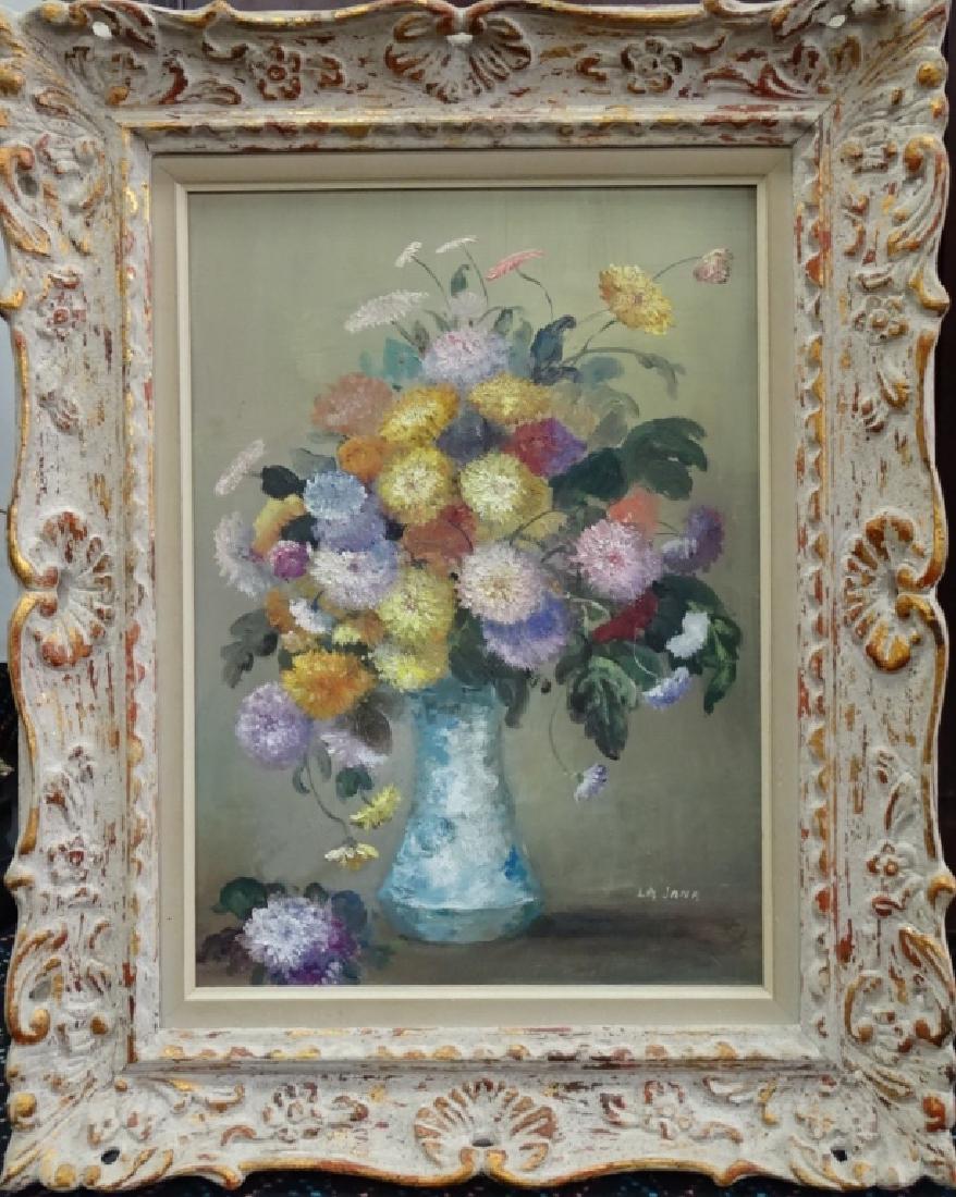 20TH C. OIL ON CANVAS PAINTING OF STILL LIFE (1 of 4)