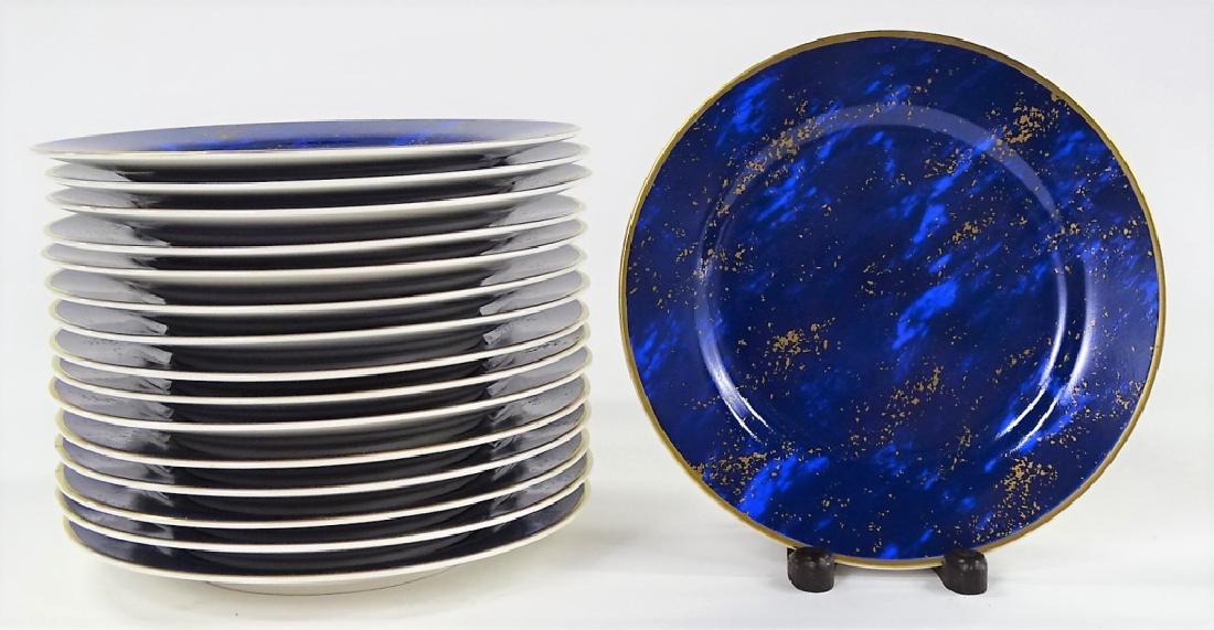 LOT OF 16 NEIMAN MARCUS PORCELAIN CAKE PLATES (1 of 3)