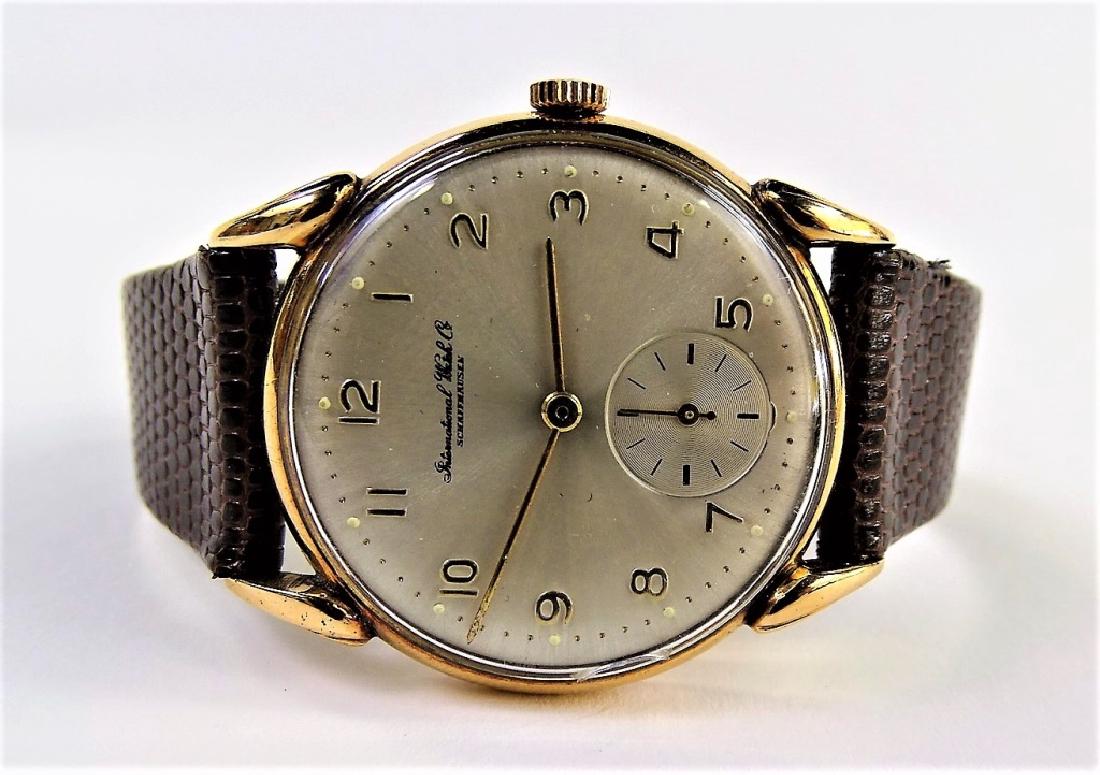 VTG IWC SCHAFFHAUSEN 18KT GOLD WRISTWATCH (1 of 5)