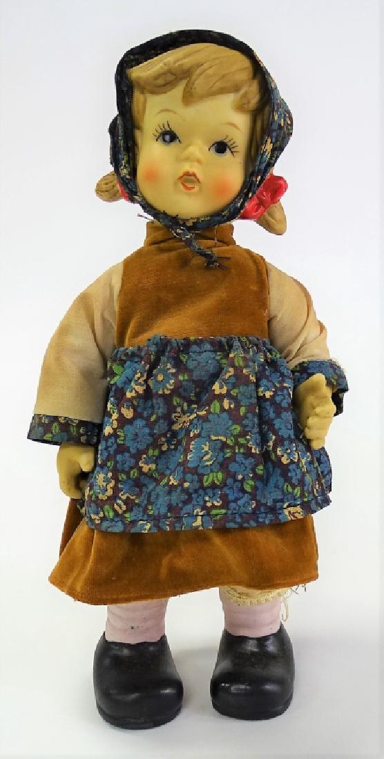 ANTIQUE HUMMEL FULL PORCELAIN DOLL