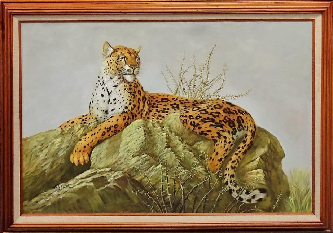 RUSSELL SMITH ORIGINAL WILDLIFE OIL ON CANVAS (1 of 3)