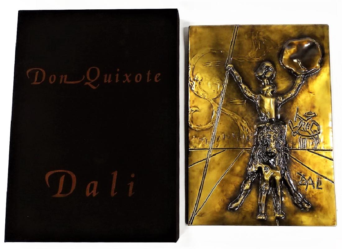 SALVADOR DALI L/E "DON QUIXOTE" BRONZE SCULPTURE (1 of 7)