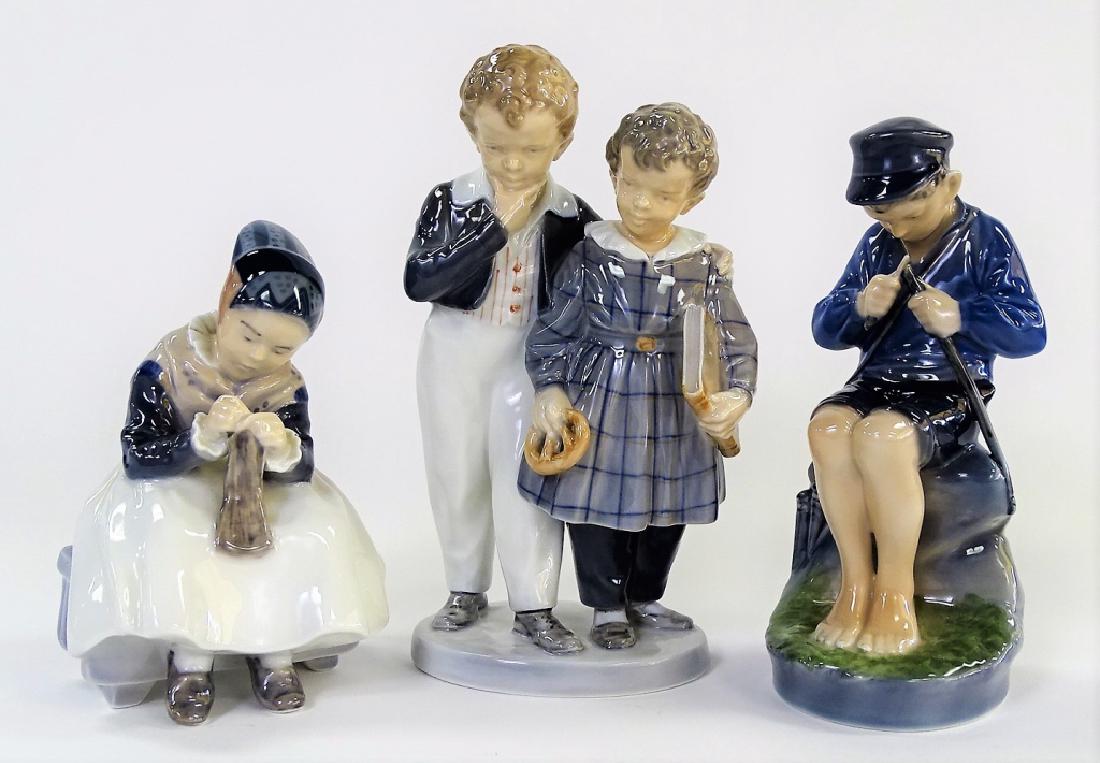 3 ROYAL COPENHAGEN H/P PORCELAIN FIGURINES (1 of 4)