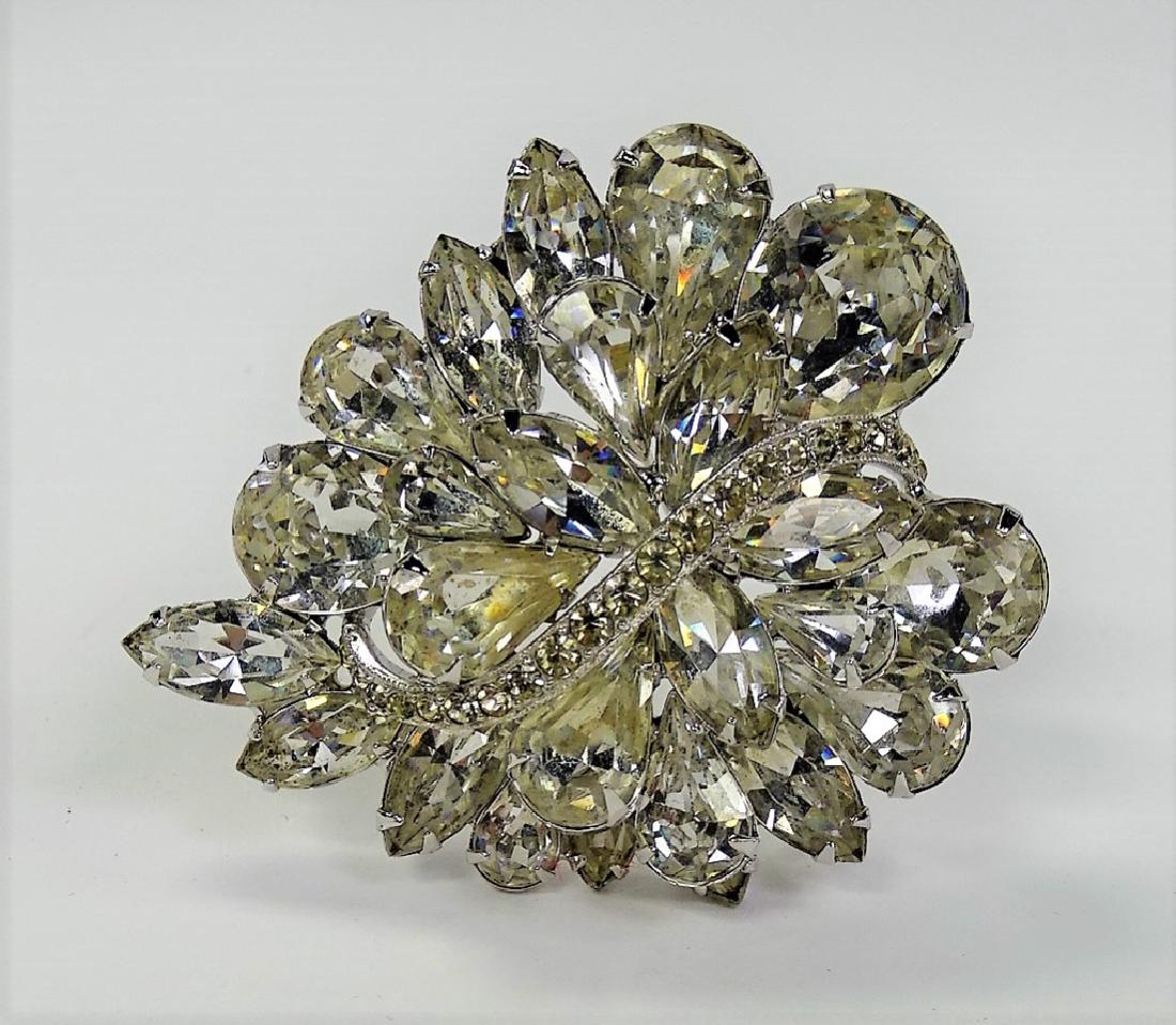VINTAGE EISENBERG RHINESTONE LARGE PIN (1 of 3)