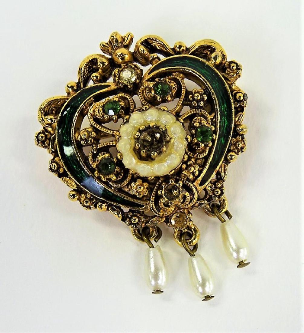 RARE FLORENZA VICTORIAN STYLE PIN (1 of 2)