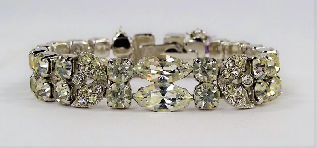 RARE EISENBERG ICE SILVER TONE BRACELET (1 of 3)