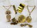 LOT OF VINTAGE GOLD TONE COSTUME JEWELRY
