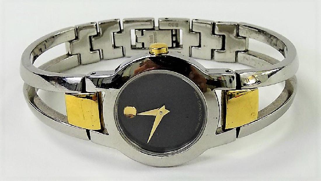 MOVADO SWISS MADE STAINLESS STEEL WATCH (1 of 4)