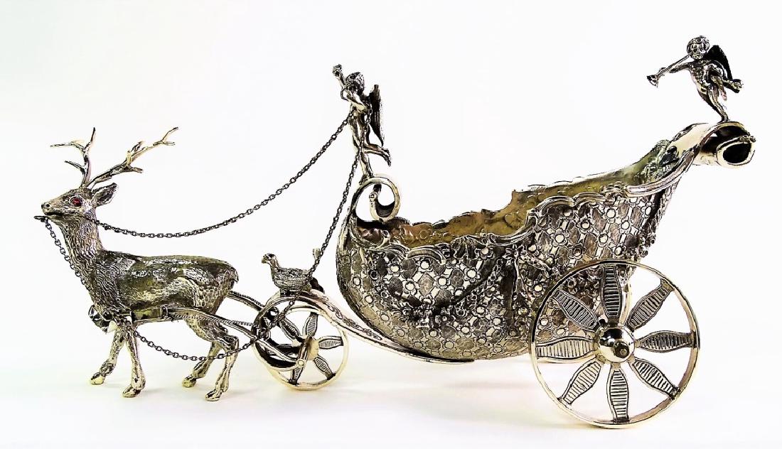 CONTINENTAL SILVER FIGURAL SWEET MEAT CADDY (1 of 9)