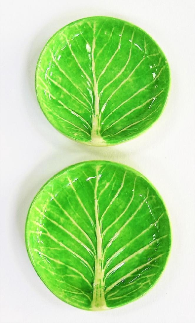 PR DODIE THAYER ROUND LETTUCE WARE DISHES (1 of 2)