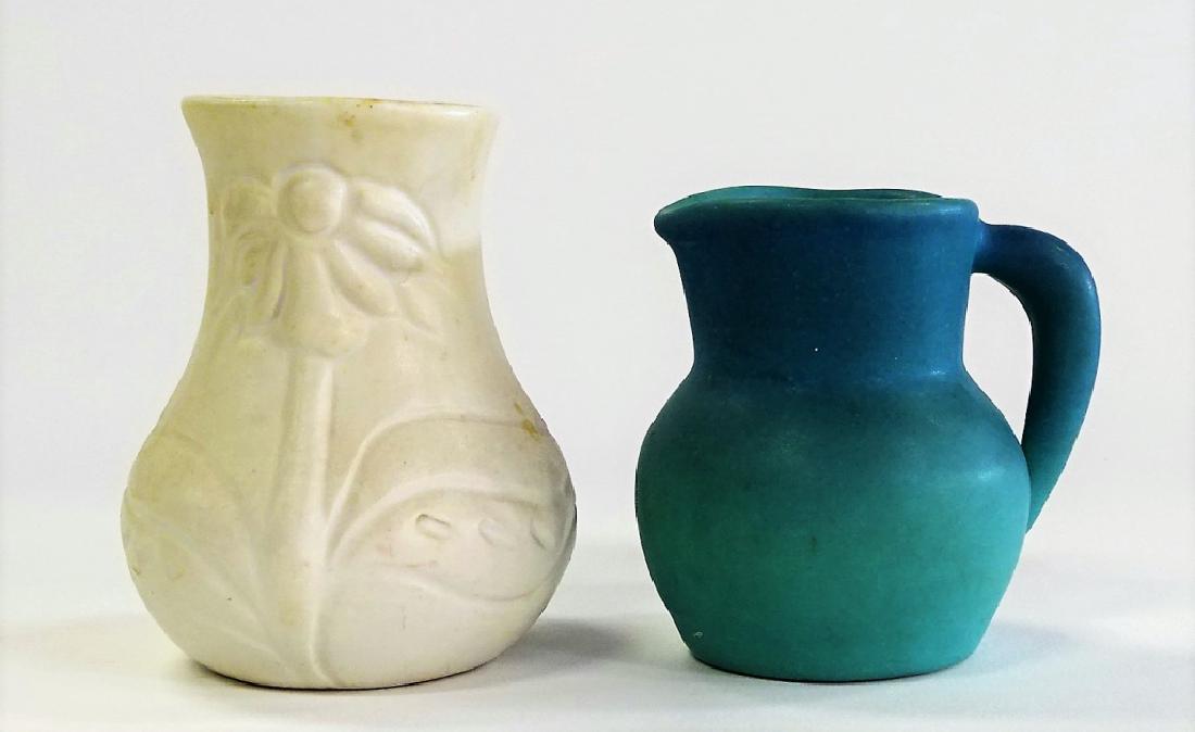 2PCS VINTAGE VAN BRIGGLE ART POTTERY WARES (1 of 3)