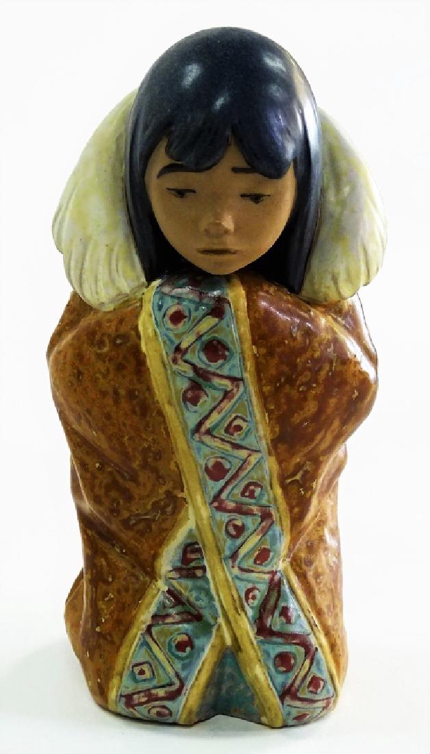 LLADRO PORCELAIN 'ARCTIC WINTER' FIGURINE #2156 (1 of 4)