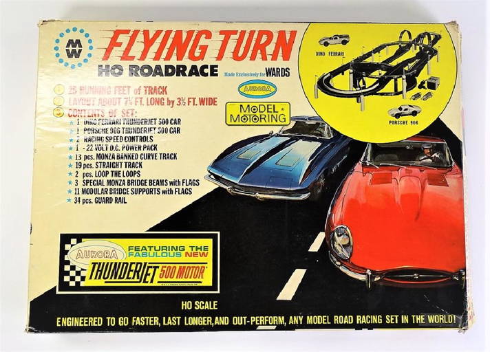 Aurora Ho Race Track 1957 New Old Stock