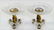 PR FINE BACCARAT CRYSTAL & BRONZE CHERUB TAZZAS - 3