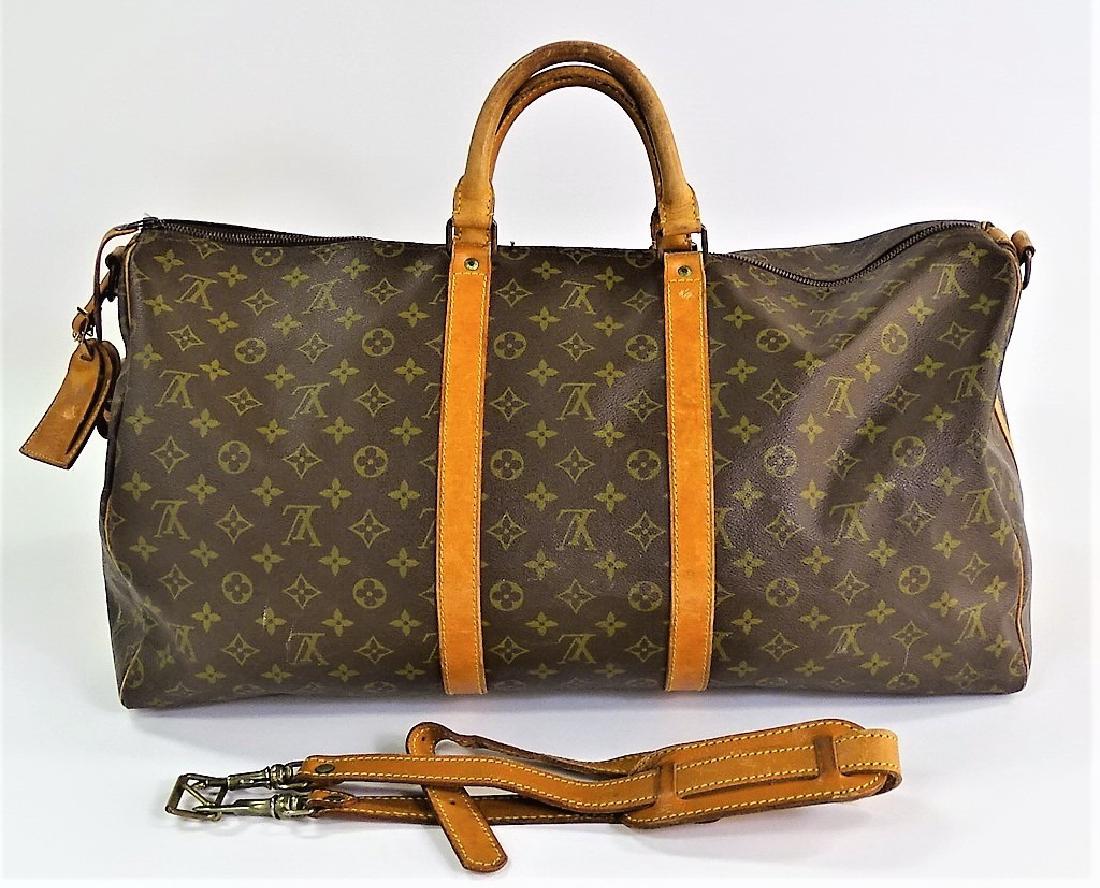 VINTAGE LOUIS VUITTON MONOGRAM CARRY-ON DUFFEL BAG (1 of 6)