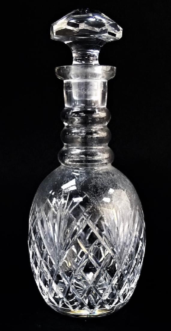 ANTIQUE WEDGWOOD FINE CUT CRYSTAL DECANTER (1 of 3)