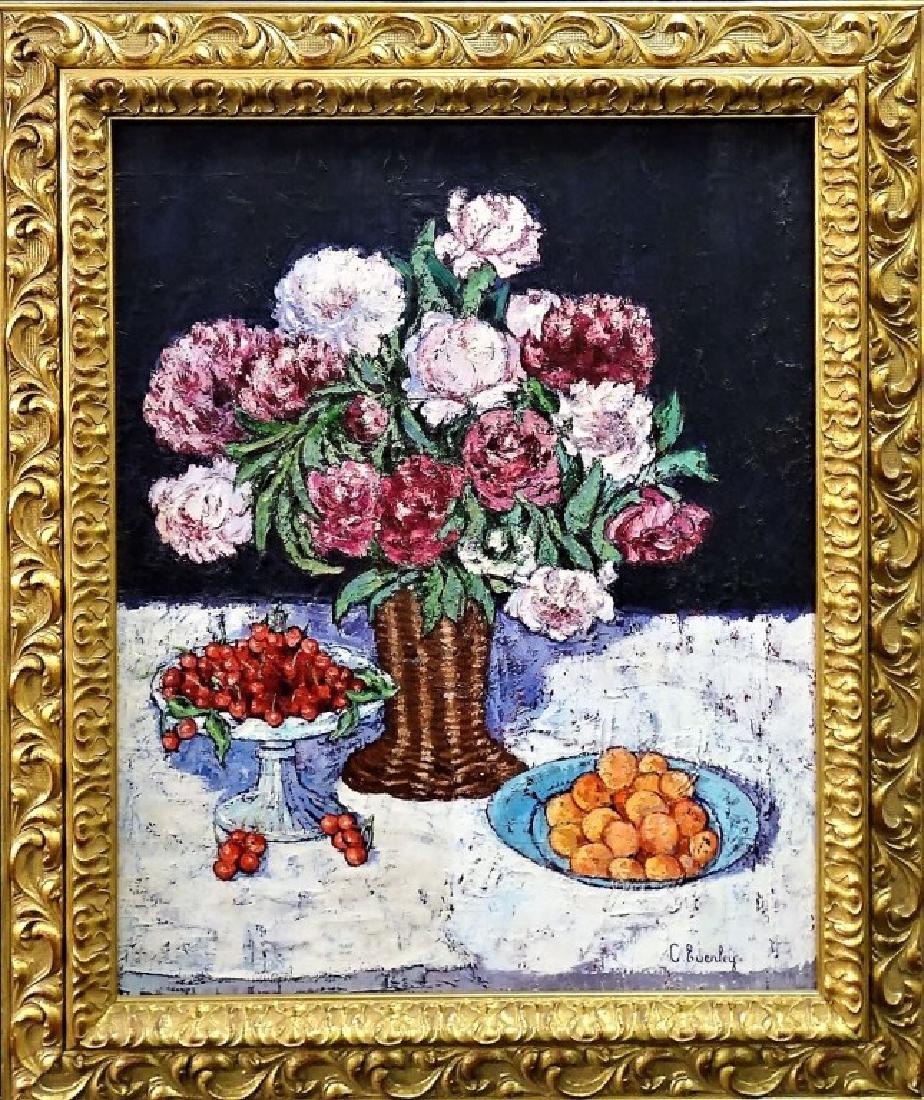 CECIL EVERLEY ORIGINAL STILL LIFE OIL/CANVAS PTG (1 of 6)