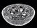 LALIQUE FRANCE MOLDED & FROSTED PINSONS BOWL