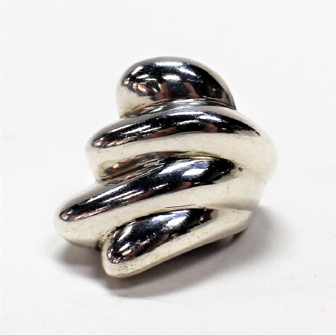 VTG HOLMAN CHUNKY STERLING SILVER RING (1 of 3)