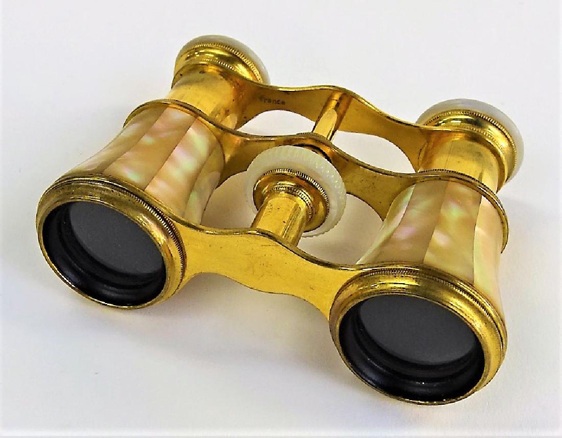 PR ANTIQUE LEFILS MOTHER OF PEARL OPERA GLASSES (1 of 5)
