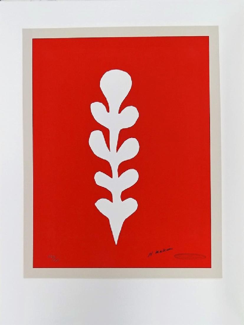 COLOR SERIGRAPH ON PAPER AFTER HENRI MATISSE (1 of 4)