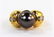 HEAVY 14KT Y GOLD SOUTH SEA PEARL & DIAMOND RING