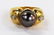 HEAVY 14KT Y GOLD SOUTH SEA PEARL & DIAMOND RING - 5