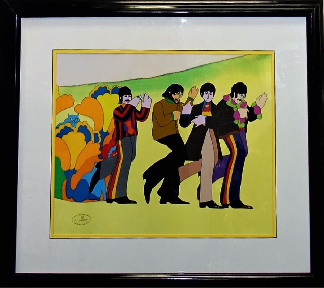 ORIGINAL H/P YELLOW SUBMARINE ANIMATION CEL (1 of 4)