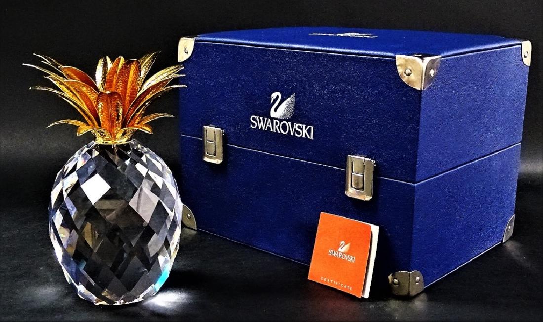 LARGE SWAROVSKI CRYSTAL PINEAPPLE DECORATION (1 of 5)