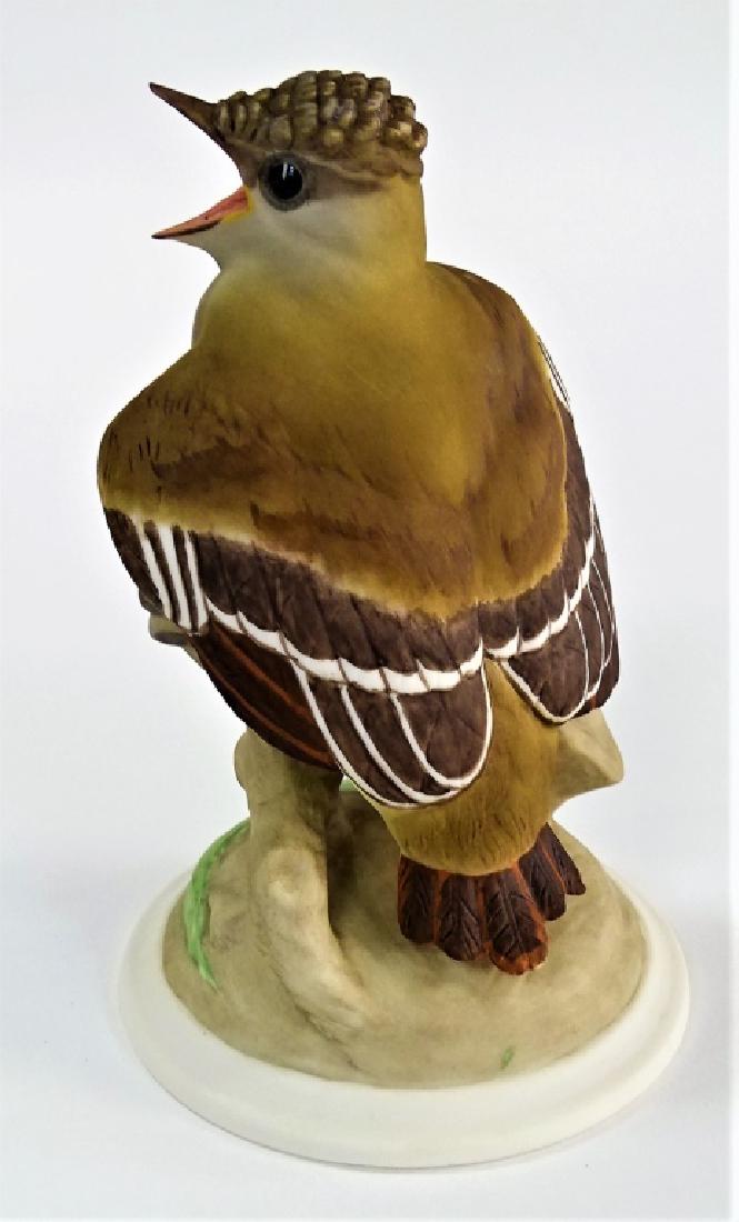 BOEHM BISQUE PORCELAIN BABY CRESTED FLYCATCHER (1 of 3)