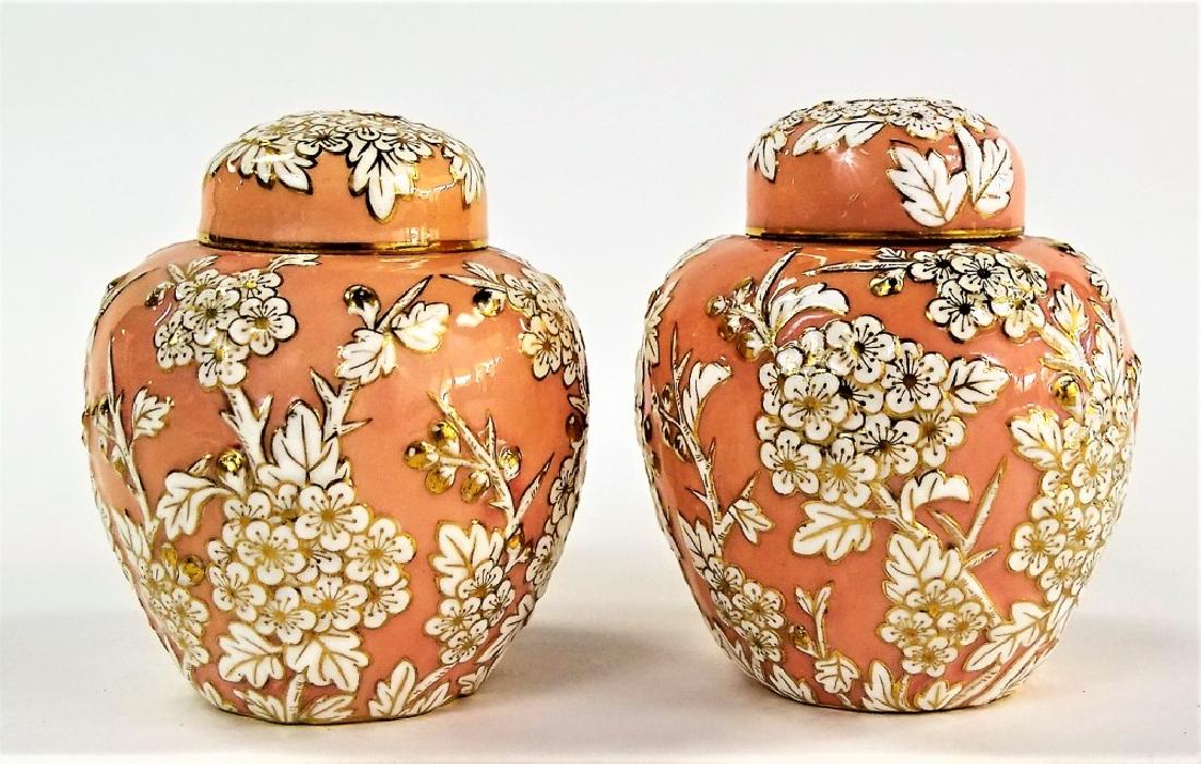 PR COALPORT ENGLISH PORCELAIN COVERED JARS (1 of 4)
