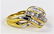 LADIES EXTRAVAGANT 10KT YG DIAMOND RING - 3