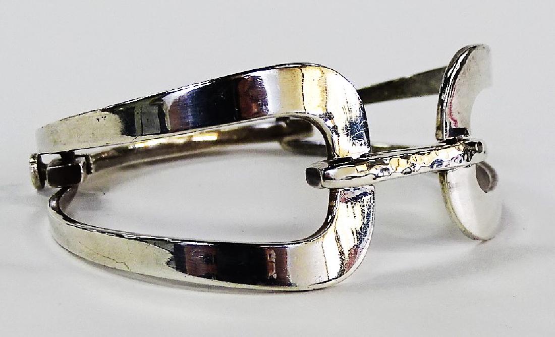 VTG CODAN MEXICO STERLING SILVER HINGED BANGLE (1 of 5)